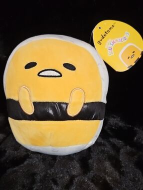 SQUISHMALLOWS Gudetama Sushi Roll Plush-Sanrio Squad-6.5"-New